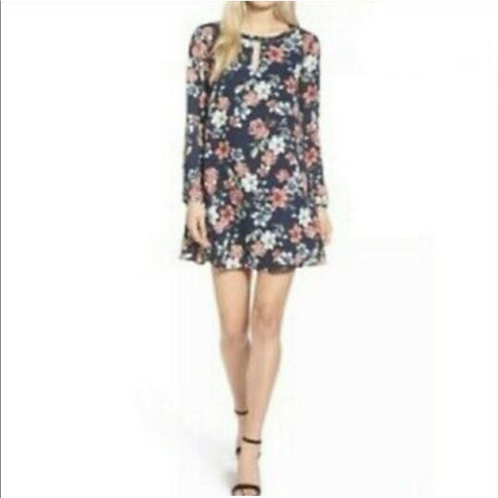 NWT Cupcakes & Cashmere Long Sleeve Dress, Sz M